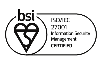 BSI ISO/IEC 27001 Information Security Management certified